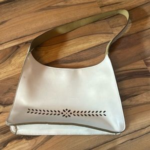 Pretty off-white Mondani New York handbag